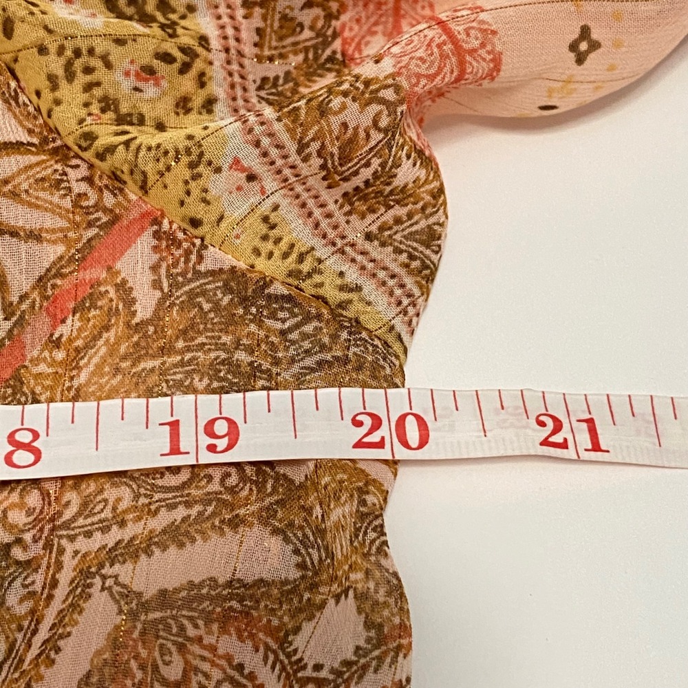 Women's Whimsical Pink Patchwork Shawl Cardigan M… - image 6